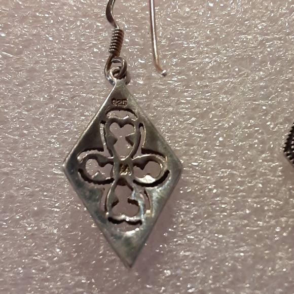 925 Silver Earrings - Picture 3 of 4